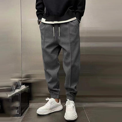 Pantalon Sport Homme Élastique Taille Haute