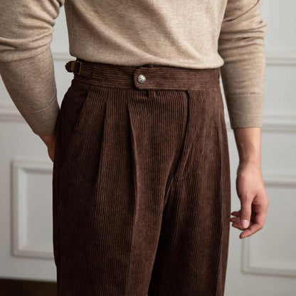 Pantalon Velours Homme Classique et Confortable