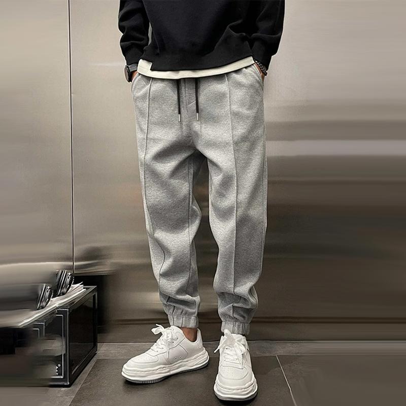 Pantalon Sport Homme Élastique Taille Haute