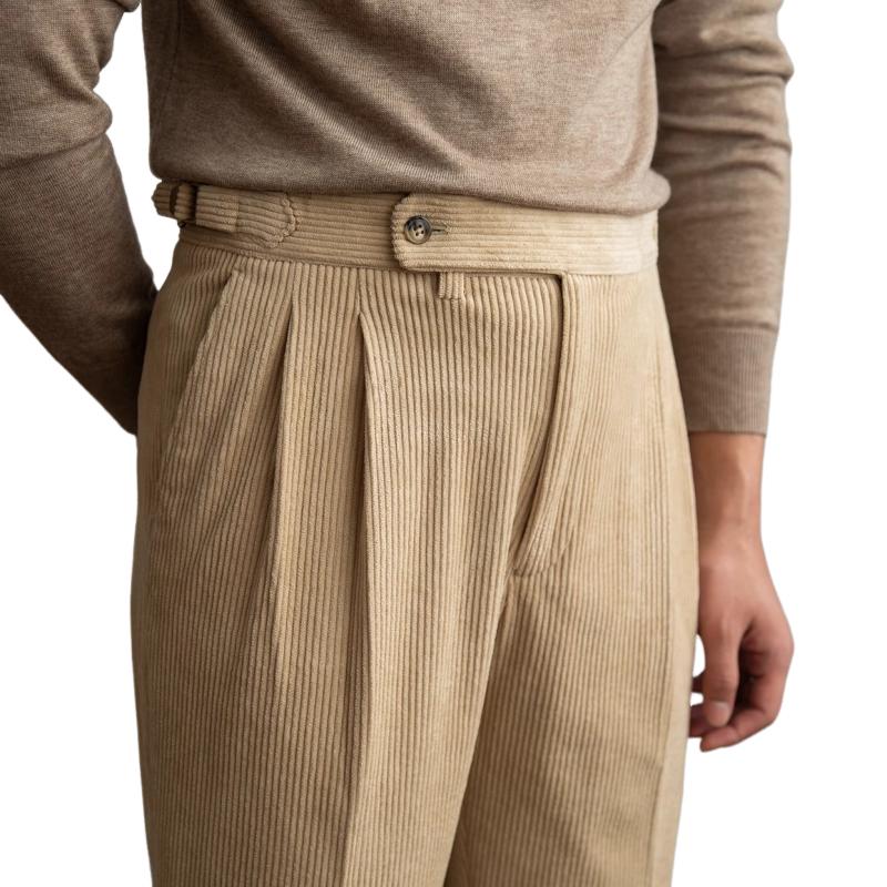 Pantalon Velours Homme Classique et Confortable - PanierRoyale