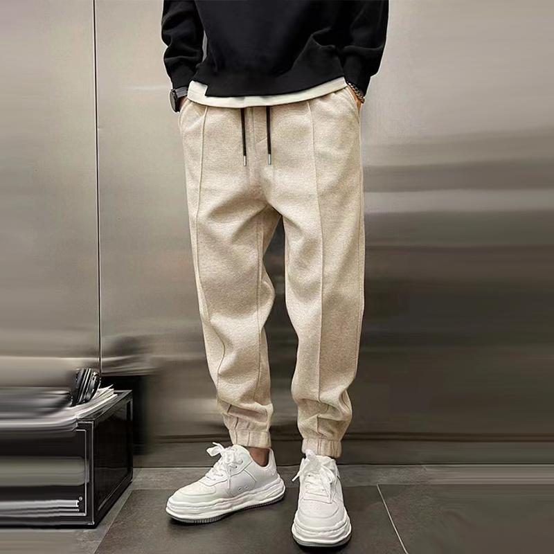 Pantalon Sport Homme Élastique Taille Haute
