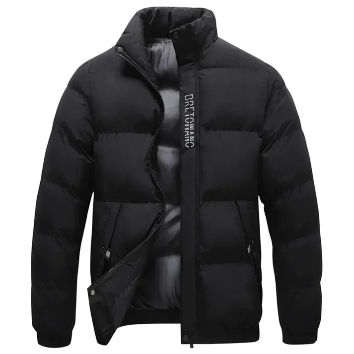 Veste Hiver Doublée avec Manches Longues et Poches Zippées