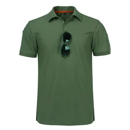 Polo Homme Manches Courtes Respirant pour Été