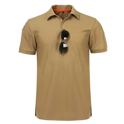 Polo léger à manches courtes pour homme