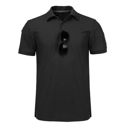 Polo léger à manches courtes pour homme