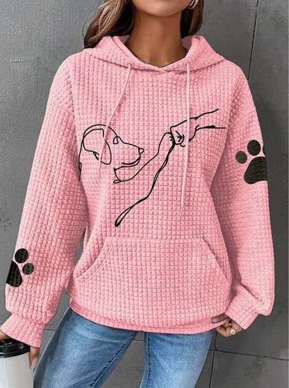 Sweat à Capuche Femme Confort et Chaud