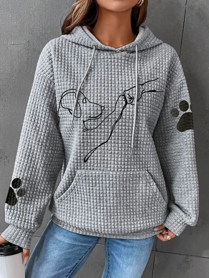 Sweat à Capuche Femme Confort et Chaud