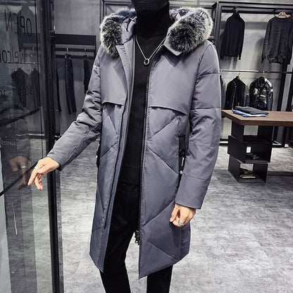 Manteau Hiver Homme Élégant et Imperméable