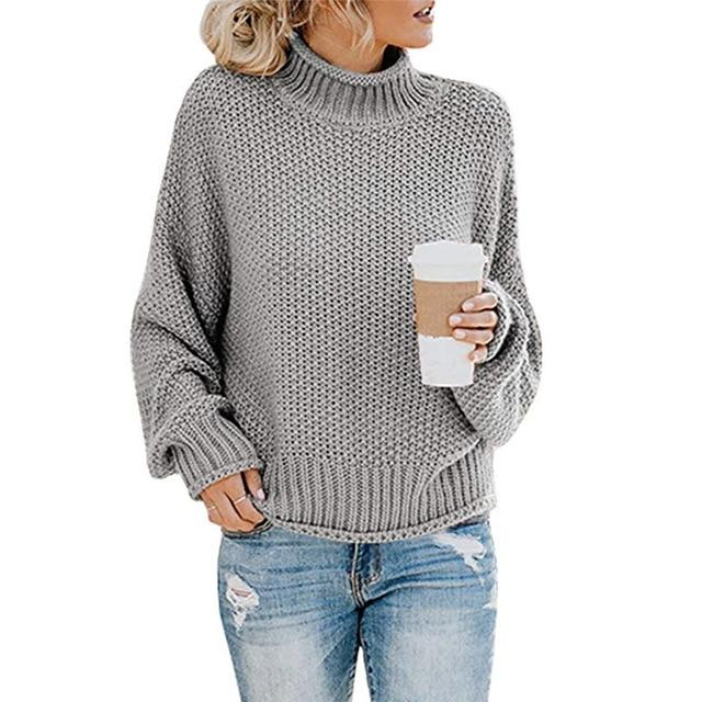 Pull à Manches Longues Chaud et Confortable Unisexe