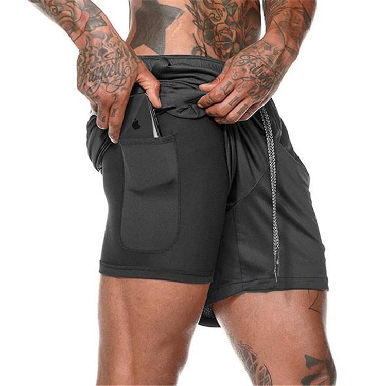 Shorts homme multidirectionnel sportif