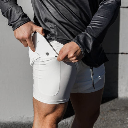 Shorts homme multidirectionnel sportif