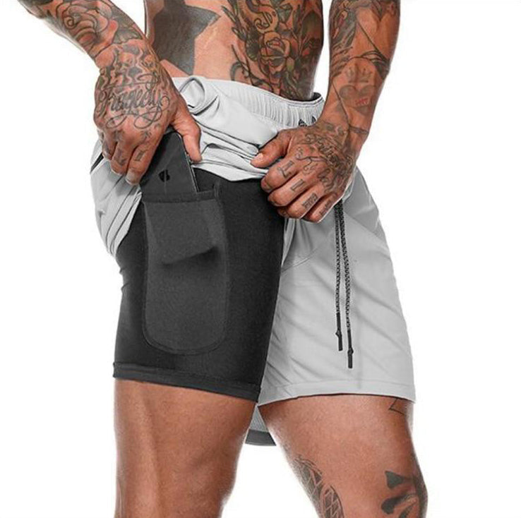 Shorts homme multidirectionnel sportif
