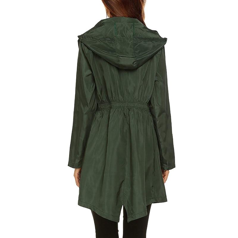 Manteau Femme Hiver À Capuche et Fermeture Éclair