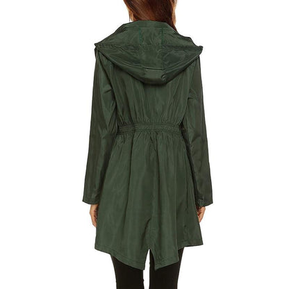 Manteau Femme Hiver À Capuche et Fermeture Éclair