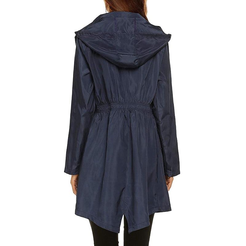 Manteau Femme Hiver À Capuche et Fermeture Éclair