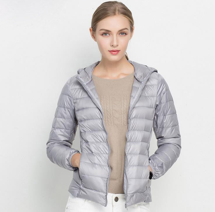 Veste Femme Hiver Légère et Chaude avec Capuche - PanierRoyale