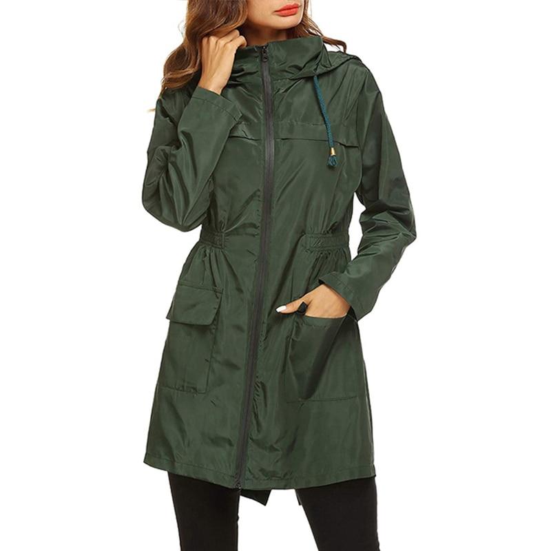 Manteau Femme Hiver À Capuche et Fermeture Éclair