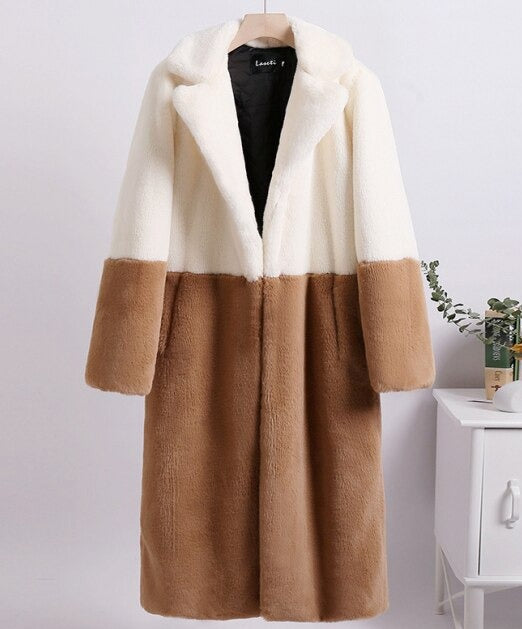 Manteau Femme Hiver Noir ou Beige Chic et Élégant - PanierRoyale
