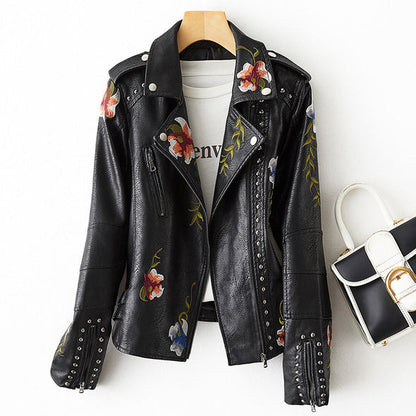 Veste Cuir Femme Élégante et Confortable