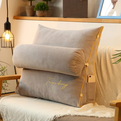 Coussin de Lecture Érgonomique pour Dos