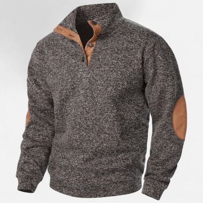 Pull d'Hiver Tricoté Col Montant Chic