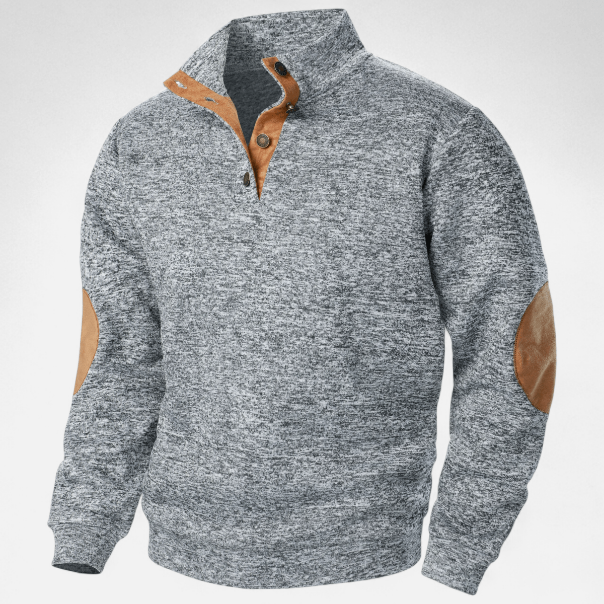Pull d'Hiver Tricoté Col Montant Chic