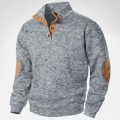 Pull d'Hiver Tricoté Col Montant Chic