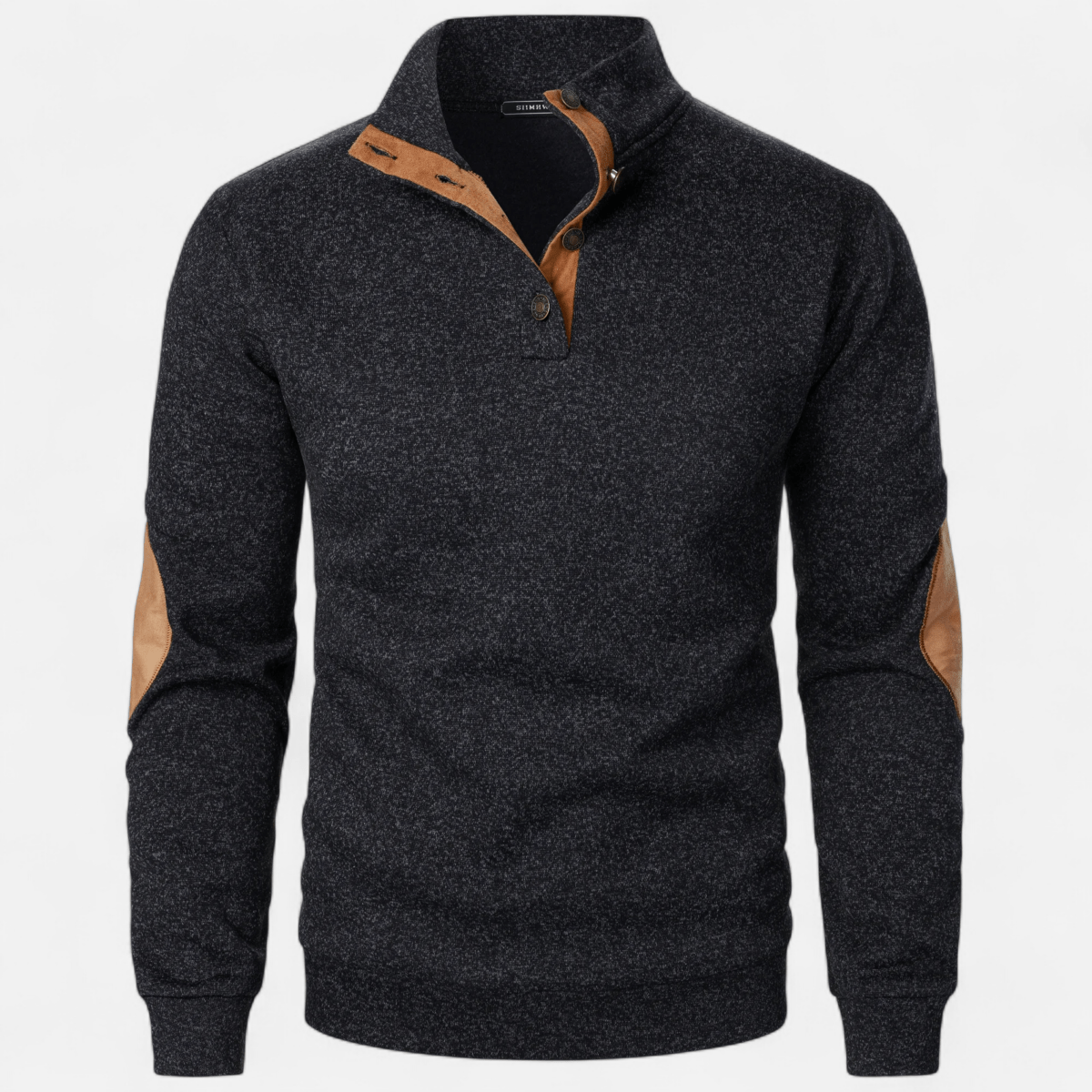 Pull d'Hiver Tricoté Col Montant Chic