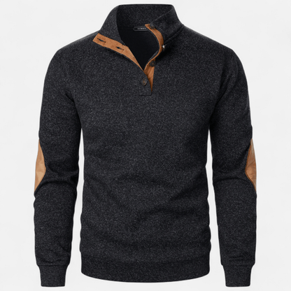 Pull d'Hiver Tricoté Col Montant Chic