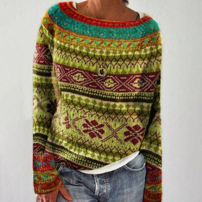 Pull Femme Tricot Chaud et Doux