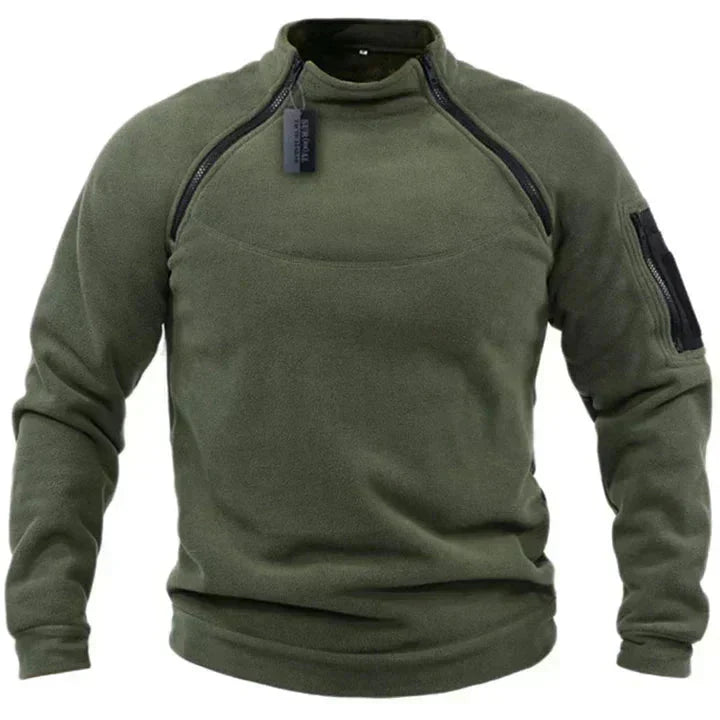 Pull en polaire chaud et léger pour femme et homme