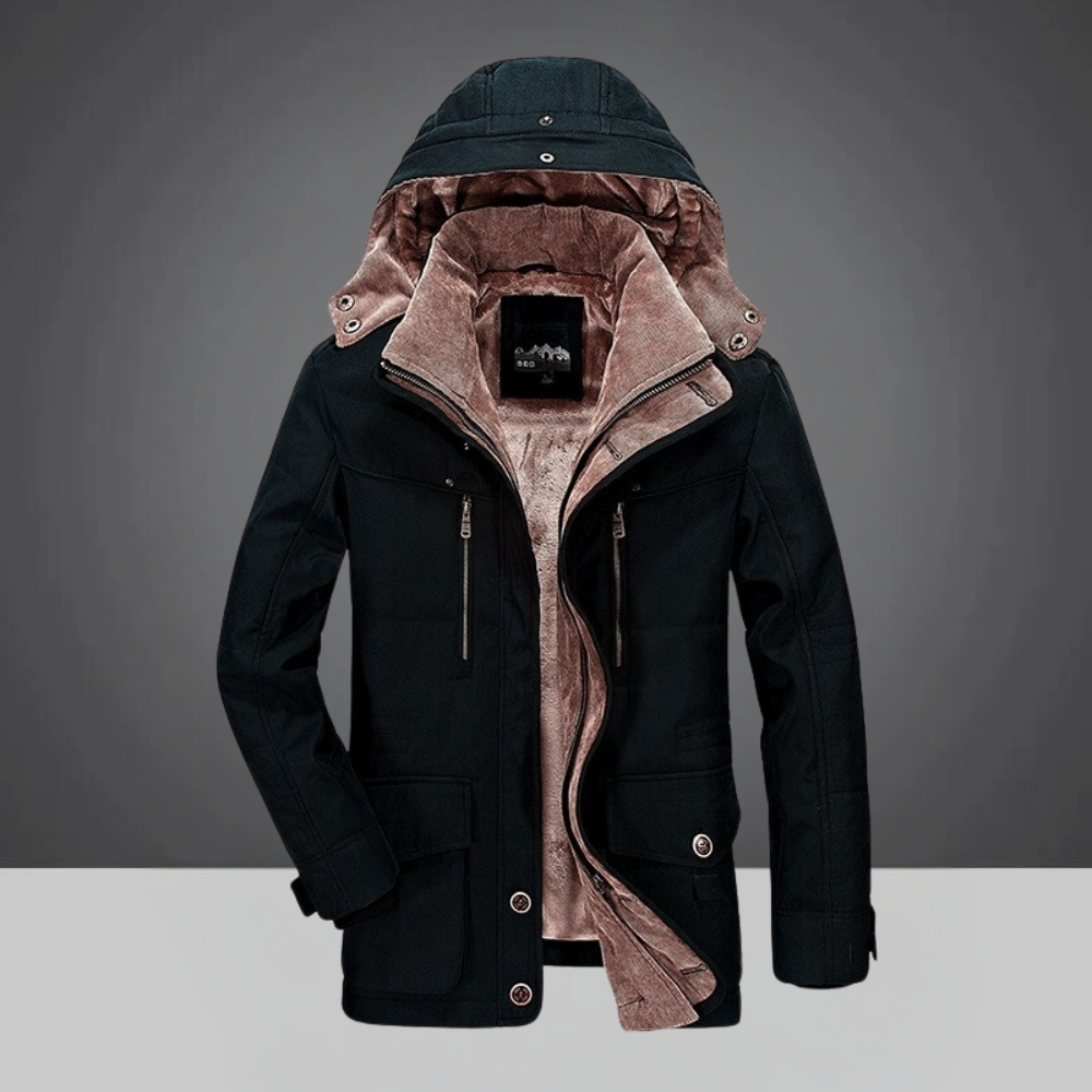 PETER - Manteau d'Hiver à Capuche Élégant Pour Hommes