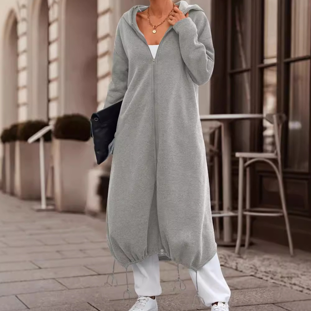 MERYL - Cardigan Long Décontracté pour Femme