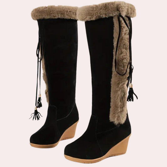Bottines Hiver Femmes Chaussures Neige Montantes - PanierRoyale