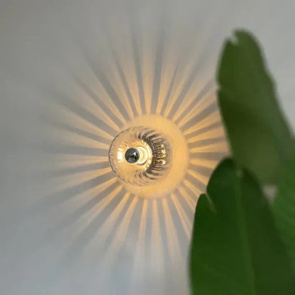 Lampe Murale Design Moderne à Effet Rayons