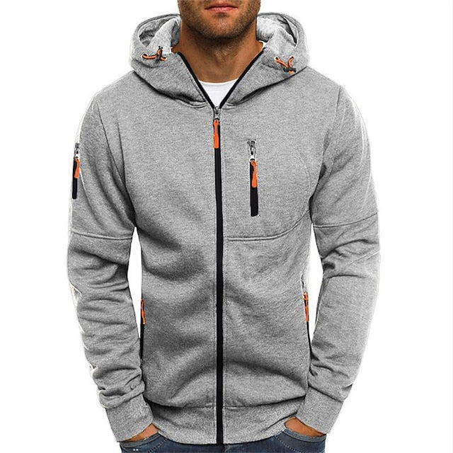 Sweat à Capuche Coton Homme Élégant et Confortable