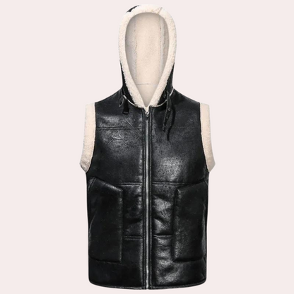 Veste Hiver Homme avec Capuche et Doublure Chaude