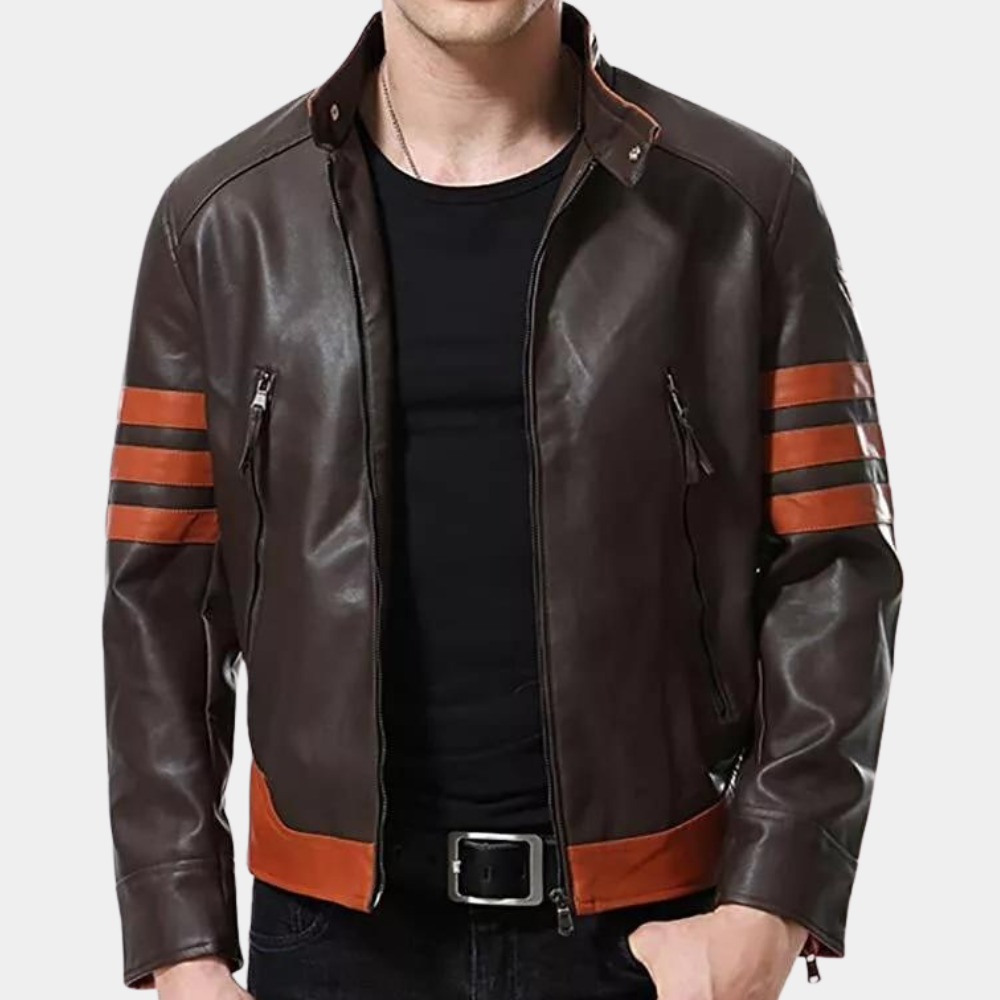 MARCUS - Veste de Motard Élegante pour Hommes