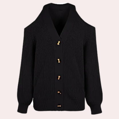 Pull Féminin Épaules Découvertes Chic et Élégant