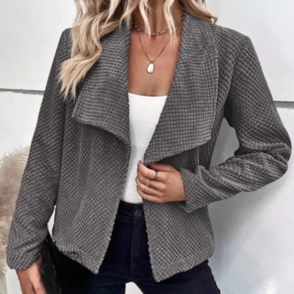 FENELLA - Veste Élégante à Col Revers pour Femmes