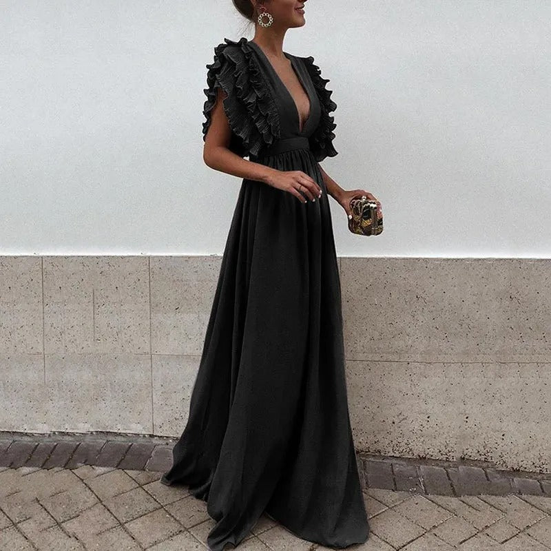 Robe de Soirée Féminine Luxe Longue pour Femme
