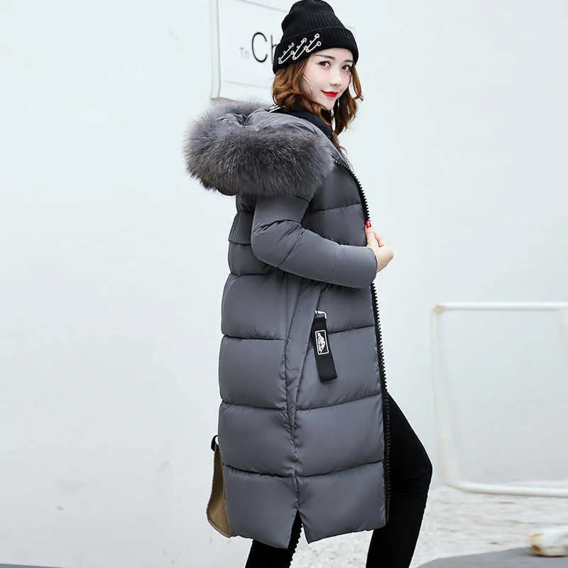 Manteau D'hiver Élégant et Chauffant à Capuchon