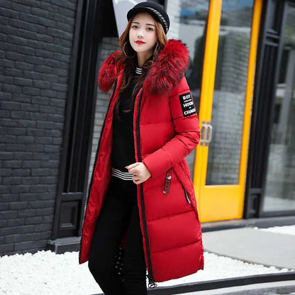 Manteau D'hiver Élégant et Chauffant à Capuchon