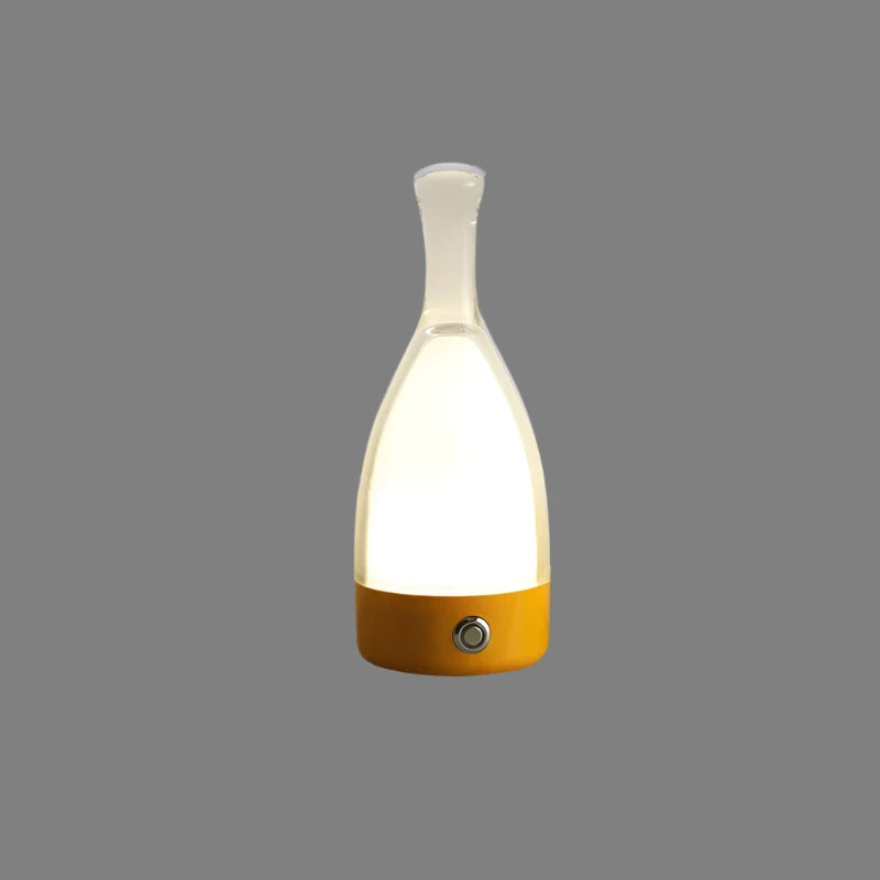 Lampe de Table LED Design Bouteille Réchargeable