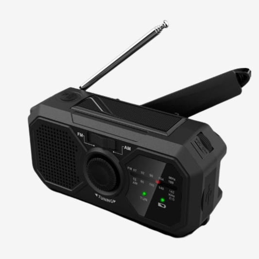 Radio Solaire de Secours Compacte - luxestyle