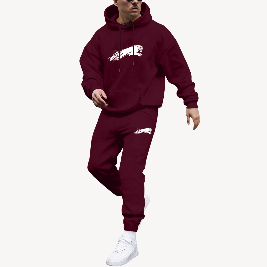 Tenue Sport Homme - Sweat Capuche et Pantalon Jogging