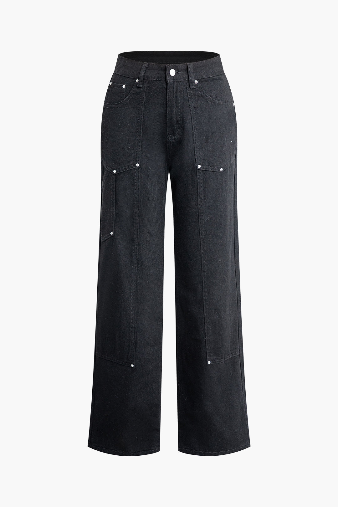 Jean Large Taille Utility Moderne - BerlinGlamour