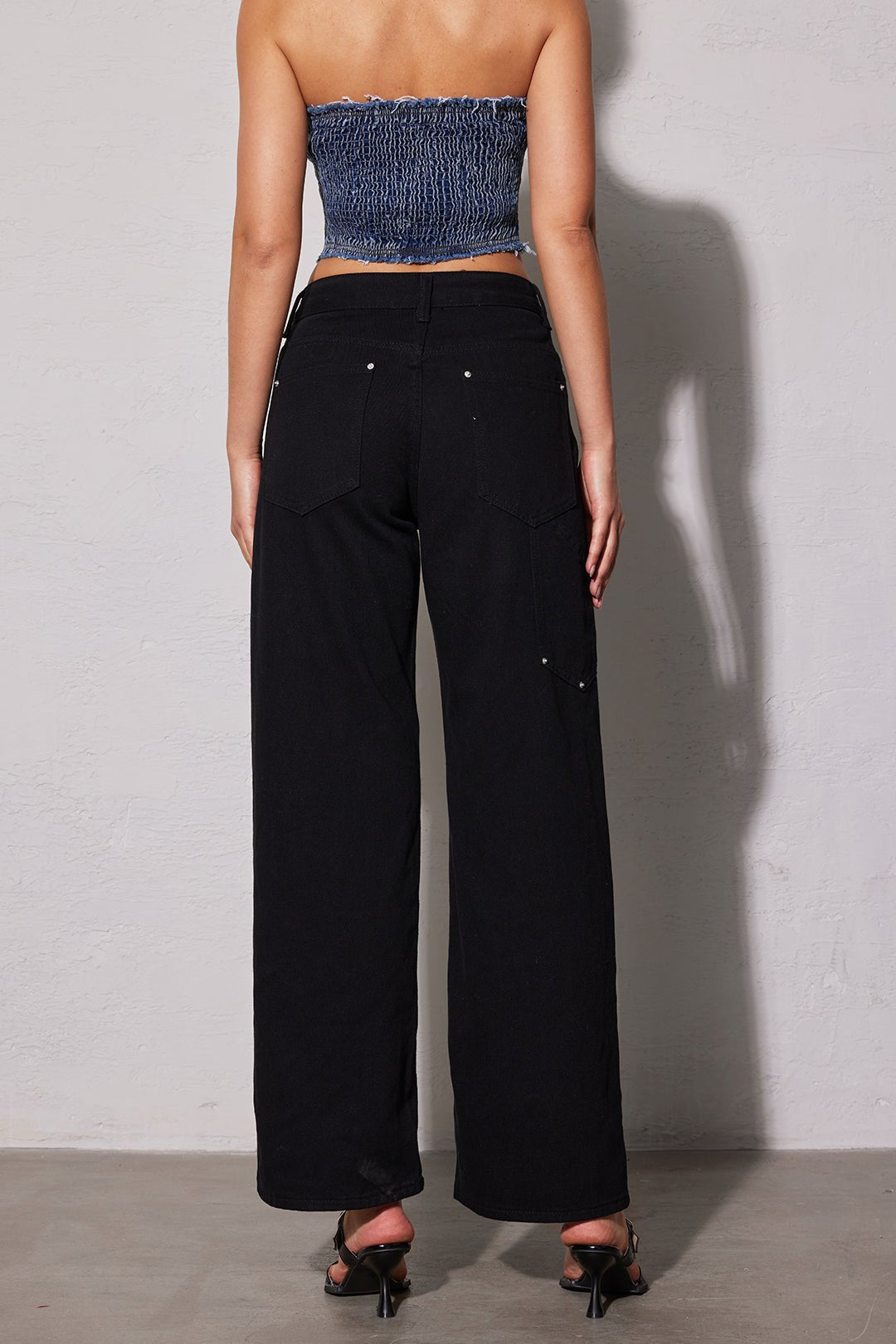 Jean Large Taille Utility Moderne