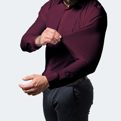 Chemise Homme Taille Slim pour Bureau et Quotidien