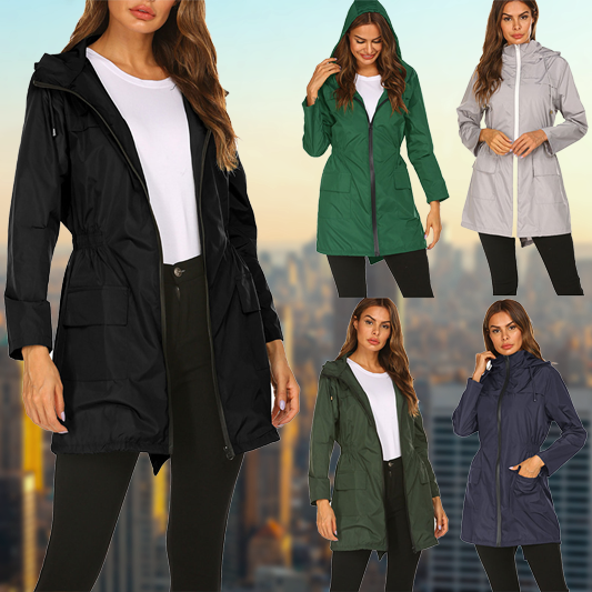 Veste de Pluie Imperméable Femme Outdoor